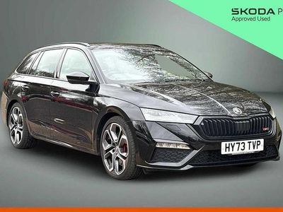 Used Skoda Octavia vRS 180 HP (132 kW) 2023 Black magic pearl effect Estate