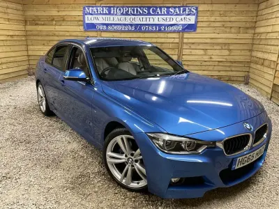 Used BMW 320 M Sport 190 HP (139 kW) 2015 Blue Sedan