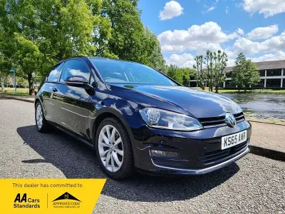 Used VW Golf VII GT 150 HP (110 kW) 2016 Black Hatchback