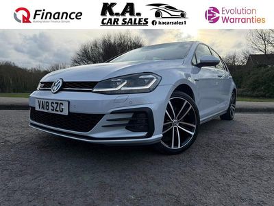 Used VW Golf VII GTD 188 HP (138 kW) 2018 Silver Hatchback