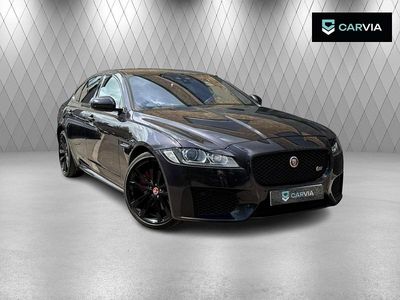 Używany Jaguar XF S 300 KM (220 kW) 2016 Czarny Sedan/Limuzyna