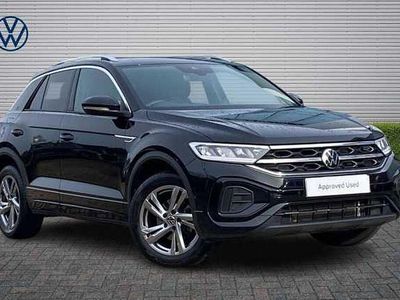 Used VW T-Roc R-line 150 HP (110 kW) 2024 Black SUV