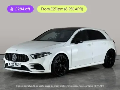 Used Mercedes A200 Executive 163 HP (119 kW) 2020 White Hatchback