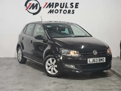 Begagnad VW Polo Edition 2013 Svart Halvkombi