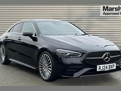 Black Used 2024 Mercedes CLA200 AMG Line Premium Coupe | £26,715 (Fair price)
