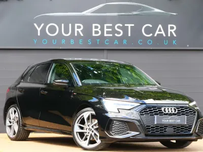 Usado Audi A3 Comfort 150 HP (110 kW) 2022 Preto Sedan