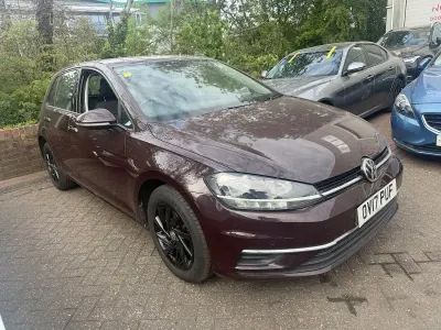 Used VW Golf VII SE 115 HP (84 kW) 2017 Black Hatchback