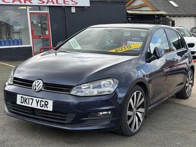 Used VW Golf VII GT 2017 Blue Hatchback