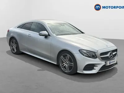 Used Mercedes E220 AMG Line Premium 194 HP (142 kW) 2020 Silver Coupe
