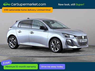 Used Peugeot 208 Allure 101 HP (74 kW) 2025 Grey Hatchback