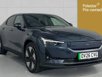 Ny Polestar 2 Long Range Single Motor 219 kW (299 HK) 2026 Grå Halvkombi