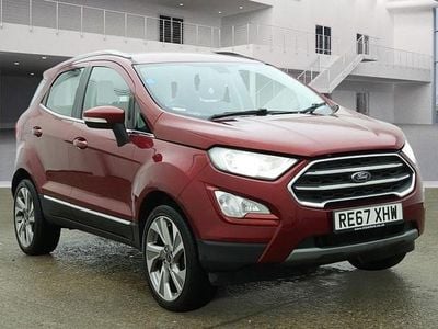 Used Ford Ecosport Titanium 125 HP (91 kW) 2018 Red SUV