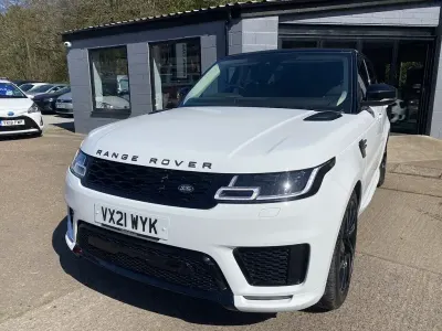 Used Land Rover Range Rover Sport HSE Dynamic 404 HP (297 kW) 2021 White SUV