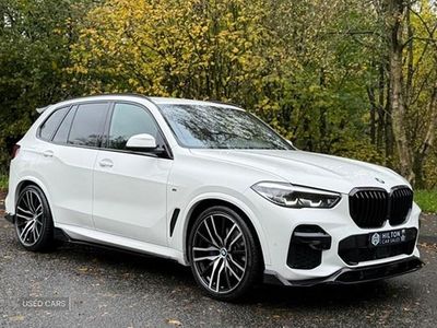 White Used 2022 BMW X5 M Sport SUV | £44,995 (Good price)