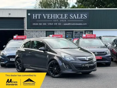 Used Vauxhall Corsa Edition 85 HP (62 kW) 2014 Grey Hatchback