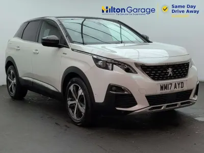 Used Peugeot 3008 GT-line 130 HP (95 kW) 2017 White SUV