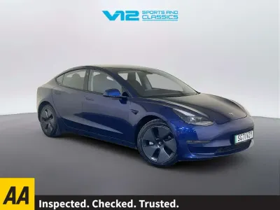Used Tesla Model 3 254 kW (346 HP) 2021 Blue Sedan