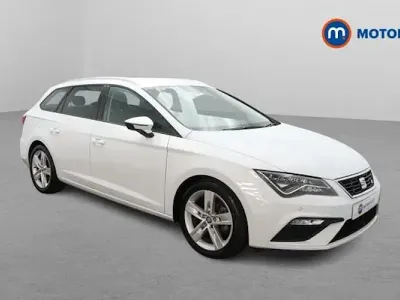 Used Seat Leon FR 131 HP (96 kW) 2019 White Estate