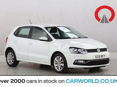 White Used 2015 VW Polo SE Hatchback | £4,700 (Good price)