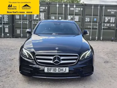 Used Mercedes E350 AMG line 299 HP (219 kW) 2018 Black Sedan