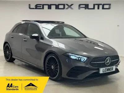 Used Mercedes A180 AMG Line Premium Plus 136 HP (100 kW) 2025 Grey Hatchback
