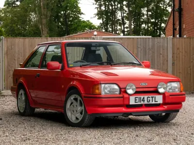 Used Ford Escort RS 1988 Red Hatchback