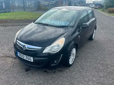 Used Vauxhall Corsa 90 HP (66 kW) 2012 Black Hatchback