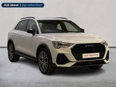 Used Audi Q3 Black Edition 150 HP (110 kW) 2025 White SUV