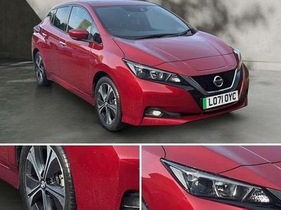 Used Nissan Leaf N-Connecta 50 kW (68 HP) 2022 Red Hatchback