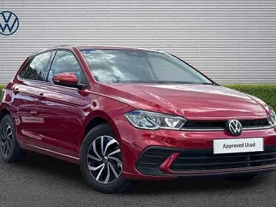 Used VW Polo Life 95 HP (69 kW) 2022 Red Hatchback