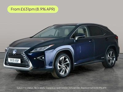 Used Lexus RX450h 313 HP (230 kW) 2019 Blue SUV