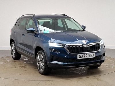 Used Skoda Karoq SE Drive 110 HP (80 kW) 2022 Blue SUV