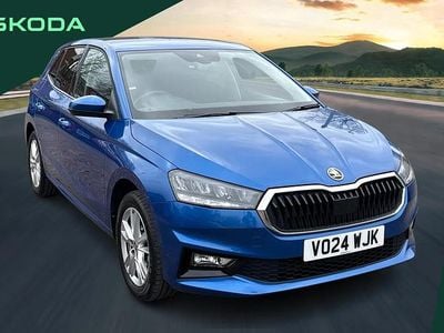 Used Skoda Fabia SE L 113 HP (83 kW) 2024 Blue Hatchback