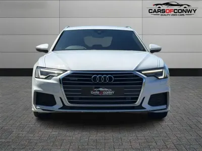 Used Audi A6 S-Line 286 HP (210 kW) 2019 White Estate