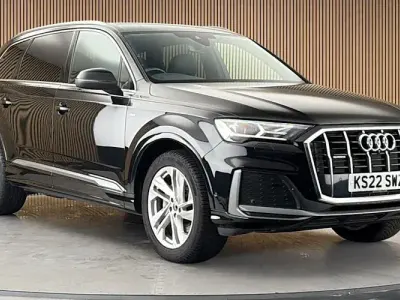 Used Audi Q7 S-Line 286 HP (210 kW) 2022 Black SUV