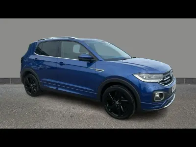 Used VW T-Cross R-line 2021 Blue SUV
