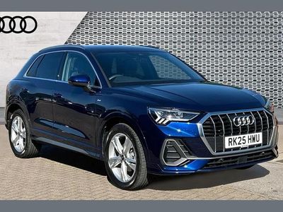 Used Audi Q3 S-Line 150 HP (110 kW) 2025 Blue SUV