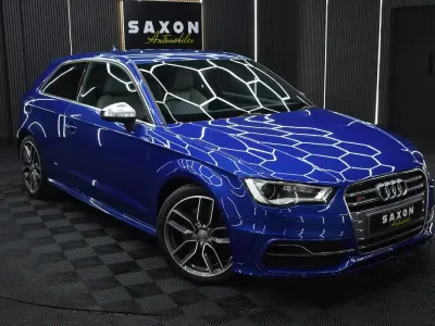 Used Audi A3 Advanced 310 HP (228 kW) 2015 Blue Hatchback