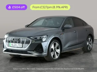 Używany Audi e-tron S-Line 300 kW (408 KM) 2021 Szary SUV