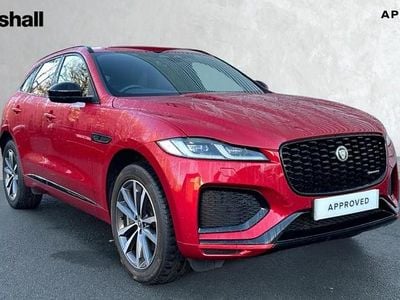 Metallic santorini black Used 2023 Jaguar F-Pace R-Dynamic SUV | £33,800 (Fair price)