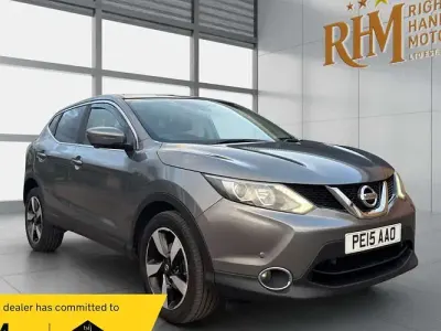 Used Nissan Qashqai N-TEC 110 HP (80 kW) 2015 Grey SUV