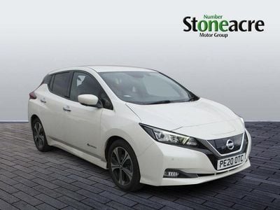 Used Nissan Leaf Tekna 110 kW (150 HP) 2020 White Hatchback