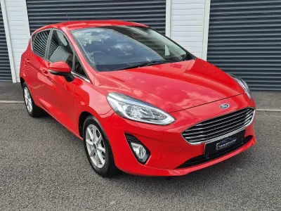 Used Ford Fiesta Zetec 2018 Red Hatchback