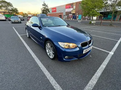 Used BMW 320 Cabriolet M Sport 2009 Blue Cabriolet