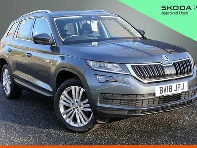 Quartz grey metallic Used 2018 Skoda Kodiaq SUV | £17,250 (Good price)