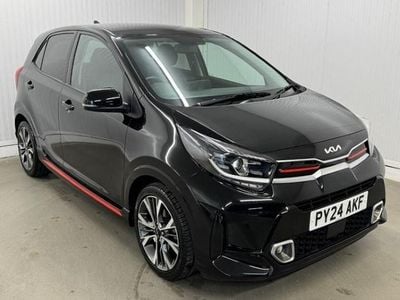 Used Kia Picanto GT-Line 2024 Black Hatchback