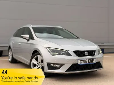Used Seat Leon FR 2015 Silver Estate