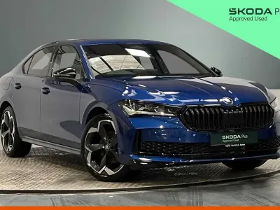 Used Skoda Superb SportLine 110 HP (80 kW) 2026 Cobalt blue metallic Hatchback