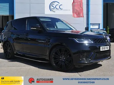 Używany Land Rover Range Rover Sport HSE 306 KM (225 kW) 2018 Czarny SUV