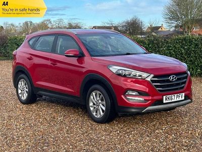 Used Hyundai Tucson SE 132 HP (97 kW) 2017 Red SUV